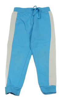 Modro-svetlosivé tepláky Dunnes