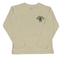 Béžové triko se stromem