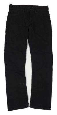Čierne teplákové skinny fit rifle H&M