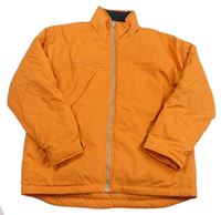 Oranžová šušťáková zimná bunda One by One