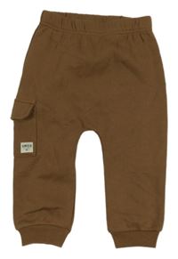 Hnedé tepláky s vreckom Nutmeg