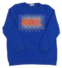 Zafírová mikina s Marvel