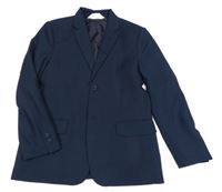 Tmavomodré společenské sako H&M