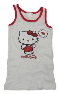 Biely top s Hello Kitty
