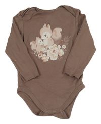 Hnedé body s veverkami C&A