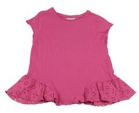 Fuchsiová tunika s madeirou Matalan