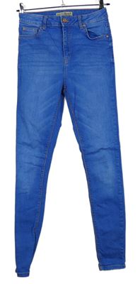 Dámske modré skinny rifle zn. Denim