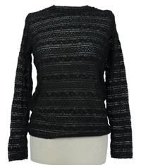 Dámské černé krajkové triko Marccain 