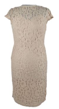 Dámské světlerůžové krajkové šaty Dorothy Perkins 
