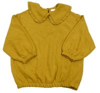 Žltá mikina s volánikom zn. Next