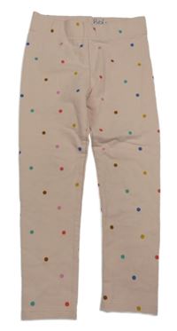 Světlerůžové puntíkaté tregíny Boden