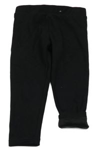 Černé teplé legíny Primark