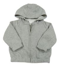 Sivá melírovaná prepínaci mikina s kapucňou PRIMARK