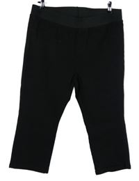 Dámské černé capri rifle Janina