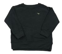 Čierna mikina s dinem zn. Next