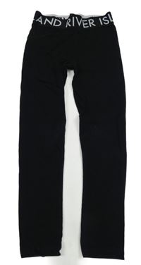 Čierne legíny River Island