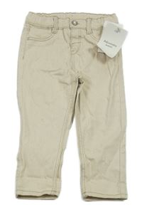 Nové - Béžové rifle H&M