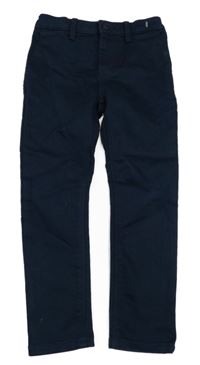 Tmavomodré teplákové rifle River Island