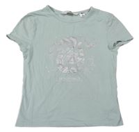 Světlemodré tričko s potiskem Harry Potter H&M