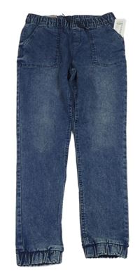 Nové - tmavomodré cuff joggers teplákové rifle DESTINATION