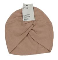 Nové - pudrová turbanová čapica H&M