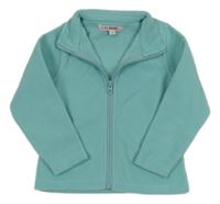 Mentolová fleecová prepínaci mikina PURE BASIC