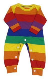 Farebný pruhovaný overal Sully&Juno