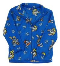 Modrá fleecová prepínaci mikina s PAW PATROL nickelodeon