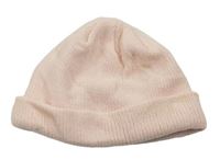 Ružová pletená čapica