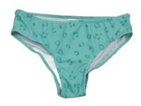 Tyrkysové vzorované plavkové kalhotky Primark