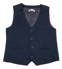 Tmavomodrá slavnostní vesta Rocha John Rocha