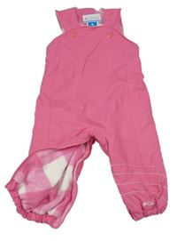 Růžové šusťákové laclové funkční oteplovačky Columbia