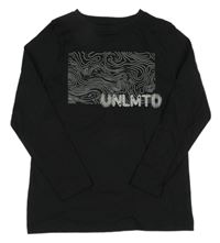 Černé triko se vzorem George