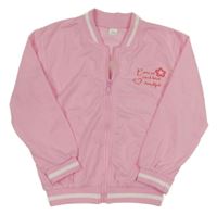 Ružová prepínaci mikina s nápisom