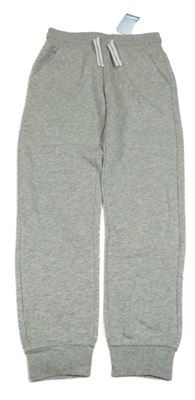 Nové - Šedé melírované tepláky Pepperts