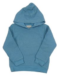 Modrá prešívaná mikina s kapucňou Impidimpi