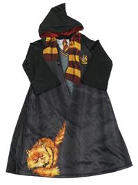 Kostým - Černý plášť s kapucí - Harry Potter