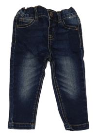 Tmavomodré skinny rifle Denim Co.