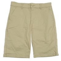Béžové plátěné chino kraťasy Denim Co.