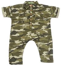 Army rifľový baggy oversize nohavicový overal s vreckami George