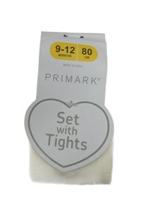 Nové - Smetanové punčocháče Primark