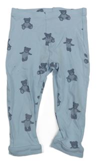 Světlemodré pyžamové kalhoty s medvědy George