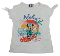 Biele tričko s Minnie Disney