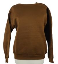 Dámska hnedá mikina