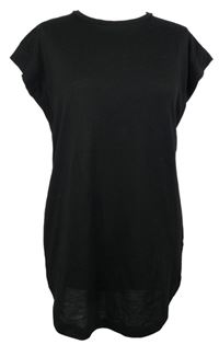 Dámské černé volné tričko Primark 