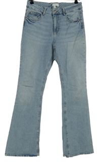 Dámské světlemodré zvonové rifle H&M