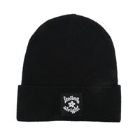 Dámská černá čepice s nápisem H&M