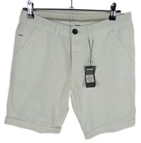 Nové - Pánské bílé plátěné chino kraťasy Primark vel. 32