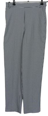 Dámske čierno-biele kockované nohavice Primark