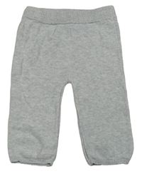 Světlešedé pletené kalhoty Matalan